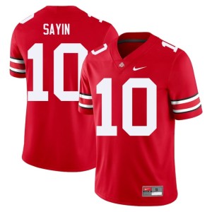 The Ohio State Limited Scarlet #10 Mens Julian Sayin College Football Jersey 836331-740