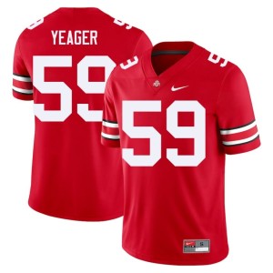 The Ohio State #59 Ashton Yeager College Football Men's Alumni Scarlet Jerseys 636175-767