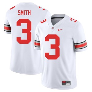 Ohio State Buckeyes Mens James Smith White Stitched College Football #3 Jersey 559738-894
