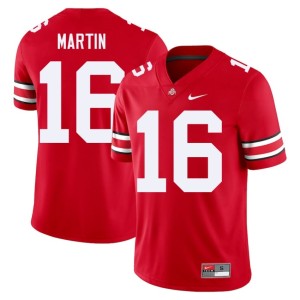Ohio State College Football Limited Scarlet Men #16 Justyn Martin Jersey 532864-965