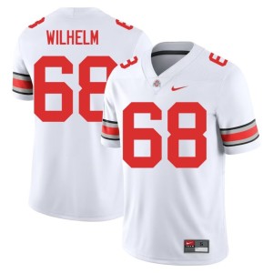 Go Bucks Mason Wilhelm Men White #68 Alumni College Football Jersey 380935-422