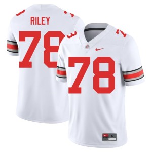 OSU Embroidery Max Riley College Football White #78 Mens Jerseys 745010-473
