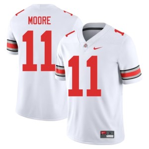 OSU Men's Terry Moore White #11 College Football University Jerseys 305190-461