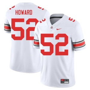 The Buckeyes White Limited Ty Howard Men's College Football #52 Jersey 355093-174