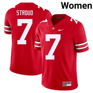 The Ohio State Scarlet College Football Women #7 C.J. Stroud 2025-26 Jerseys 972262-572