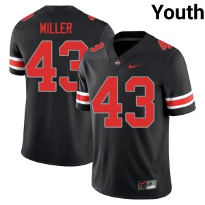 The Ohio State #43 Youth College Football Alumni Blackout Amar'e Miller Jersey 288464-495