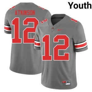 OSU Grey Youth College Football Beau Atkinson Alumni #12 Jerseys 542934-150
