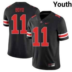 The Buckeyes Blackout 2025 #11 Youth Brock Boyd College Football Jerseys 365604-237