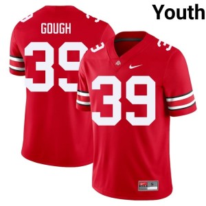 OSU Buckeyes Youth Scarlet Limited College Football #39 Glorien Gough Jerseys 566193-394