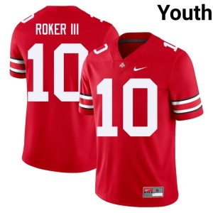 Ohio State Scarlet College Football Limited #10 Youth Leroy Roker III Jersey 707792-201